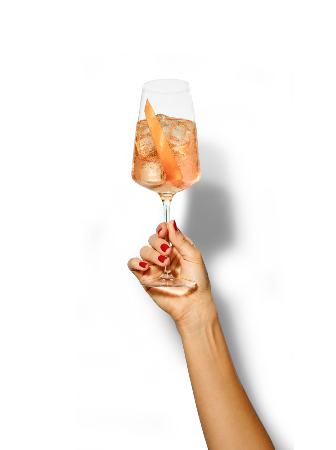 Mount Rigi & Tonic cocktail with grapefruit garnish
