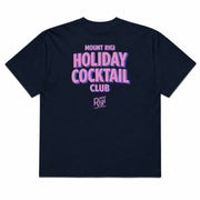 Mount Rigi Holiday Cocktail Club Organic Oversized T-Shirt